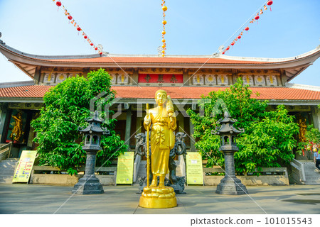 Very beautiful scenery of Vinh Nghiem temple (Eiganji) in Ho Chi Minh City, Vietnam 101015543