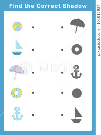 海灘商品剪影測驗 101015924