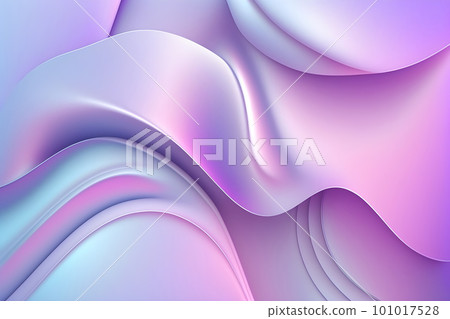 Holographic neon curved wave in motion. Purple wallpaper background. Holographic gradient Holographic neon curved wave in motion. Purple wallpaper background. Holographic gradient 101017528