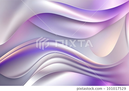 Holographic neon curved wave in motion. Purple wallpaper background. Holographic gradient Holographic neon curved wave in motion. Purple wallpaper background. Holographic gradient 101017529