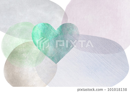 Watercolor spots of different shapes.A set of watercolor circles. Watercolor spots drawing. 101018138