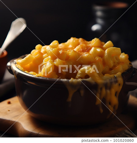 Mac and cheese. Classic American rustic mac and cheese. Golden baked macaroni with cheddar Mac and cheese. Classic American rustic mac and cheese. Golden baked macaroni with cheddar 101020860