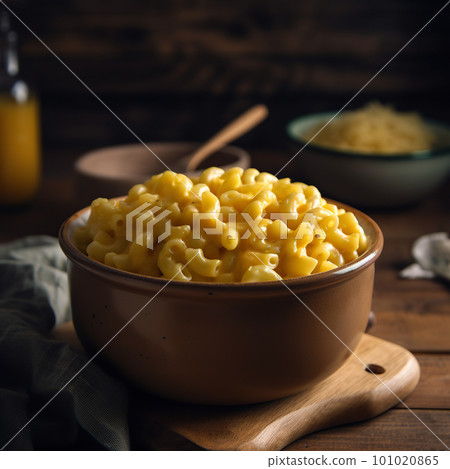 Mac and cheese. Classic American rustic mac and cheese. Golden baked macaroni with cheddar Mac and cheese. Classic American rustic mac and cheese. Golden baked macaroni with cheddar 101020865