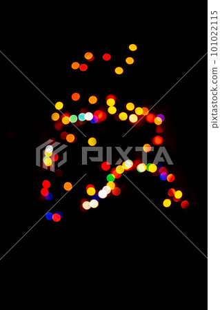 Glowing background with bokeh Glowing background with bokeh 101022115