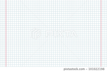 Graph paper. Printable squared grid paper with color horizontal lines. Geometric background for school, textures, notebook, diary. Realistic lined paper blank size reversal A5 Graph paper. Printable squared grid paper with color horizontal lines. Geometric background for school, textures, notebook, diary. Realistic lined paper blank size reversal A5 101022198