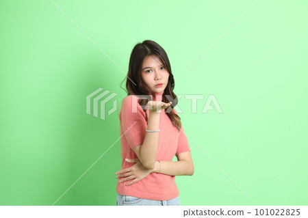 Cute Asian Woman 101022825
