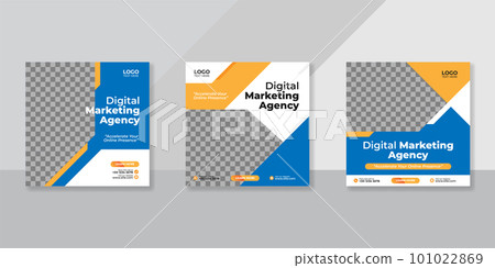 Digital business marketing social media post template. Digital business marketing social media post template. 101022869