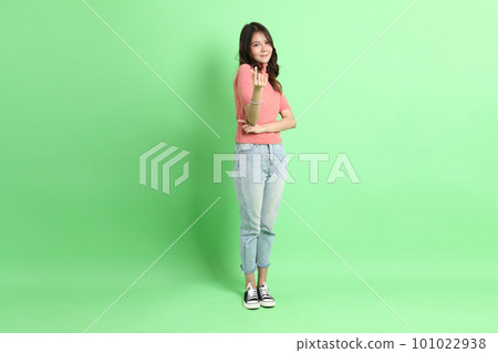 Cute Asian Woman 101022938