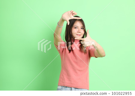 Cute Asian Woman Cute Asian Woman 101022955