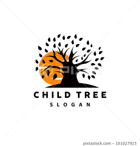 Tree Logo, Life Balance Education Vector, Luxurious Elegant Simple Tree Design, Playground Illustration Icon Tree Logo, Life Balance Education Vector, Luxurious Elegant Simple Tree Design, Playground Illustration Icon 101027925