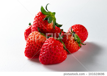 Strawberry on white background Strawberry on white background 101028696