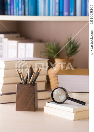 Do research using books, dictionaries, and paper media Do research using books, dictionaries, and paper media 101029305
