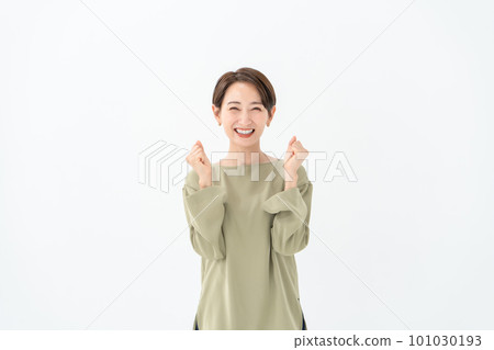 Office casual female fist pump 101030193