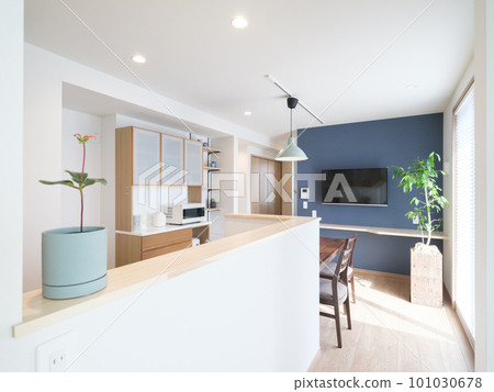 新建合租房屋中常見的時尚客廳 101030678