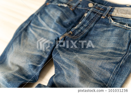 Levi's501xx 復古 1966 年再版真正破損的惡魔鬍子 Levi's501xx 復古 1966 年再版真正破損的惡魔鬍子 101031236