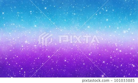 Purple, blue gradient, glitter background. Night sky, stars, space. 101033885