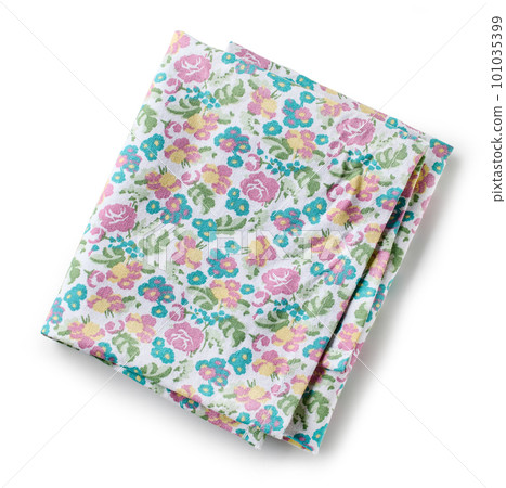 folded cotton napkin folded cotton napkin 101035399