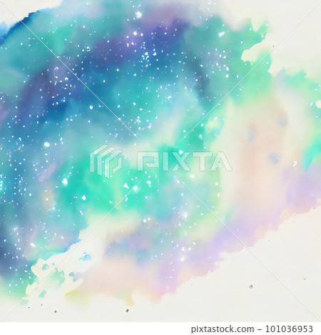 與發光的雲彩和滿天星斗的背景的意想不到的夜空 與發光的雲彩和滿天星斗的背景的意想不到的夜空 101036953