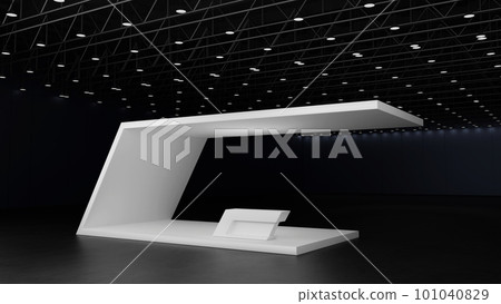 White mockup template design booth exhibition stand display for event fair exhibition hall 3D render White mockup template design booth exhibition stand display for event fair exhibition hall 3D render 101040829