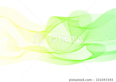 green simple line wave green simple line wave 101043393
