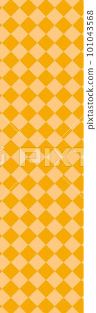 Orange diagonal checkered pattern (plaid) background 1_4: 15 Orange diagonal checkered pattern (plaid) background 1_4: 15 101043568