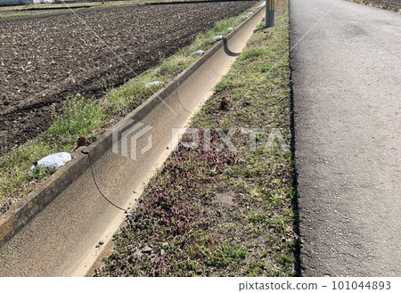 waterway and farm road 101044893