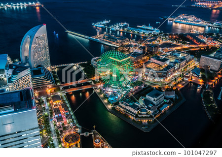 [神奈川縣] Minato Mirai 21，橫濱灣區的夜晚 101047297