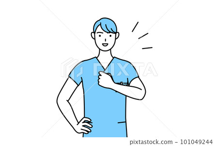 男護士擊胸、物理治療師、職業治療師、言語治療師、護理助理 男護士擊胸、物理治療師、職業治療師、言語治療師、護理助理 101049244