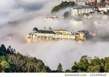 The beauty of Sapa Town in Vietnam 101049626
