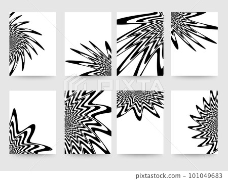 Hypnotic background. Round swirl wallpaper spiral swirling round shapes geometric abstract lines collection Hypnotic background. Round swirl wallpaper spiral swirling round shapes geometric abstract lines collection 101049683