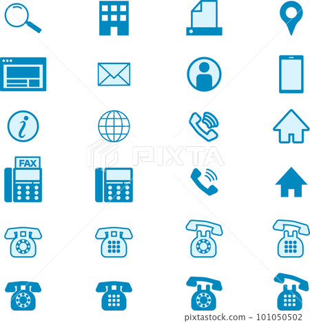 聯繫電話簡單插圖集 101050502