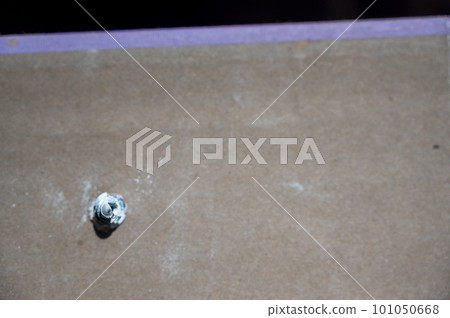 top view of a drywall anchor top view of a drywall anchor 101050668
