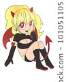Little devil illustration 101051105