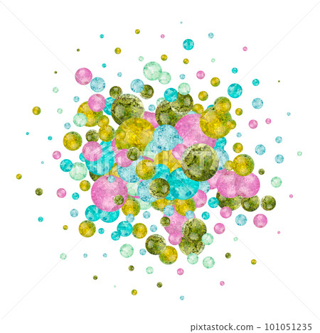 Abstract vector background of colorful balloons. Decor element. eps 10 101051235