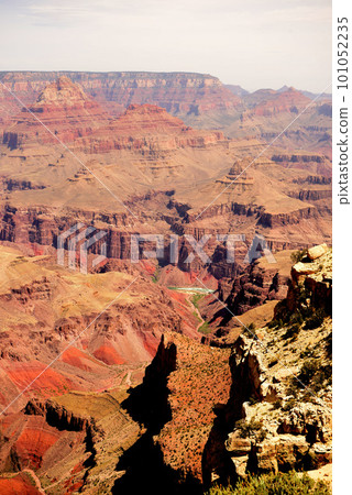 Hazy Blue Sky Grand Canyon Arizona 101052235