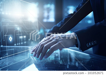 concept of AI helping people concept of AI helping people 101052671
