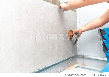 craftsman tiling the room with large format tiling craftsman tiling the room with large format tiling 101053677