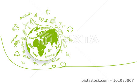 Earth day, Eco friendly, Sustainable development and World environment day concept 101053807