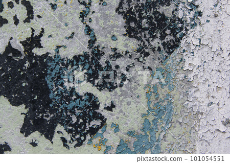 Texture of old paint on concrete wall, color Texture of old paint on concrete wall, color 101054551
