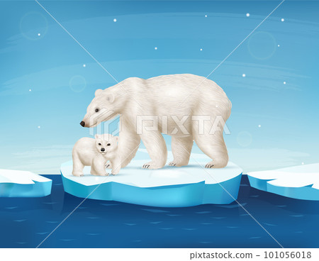 Realistic Polar Bear 101056018