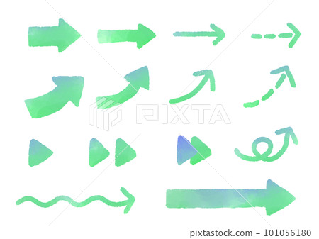 arrow, arrows, set - Stock Illustration [101056180] - PIXTA