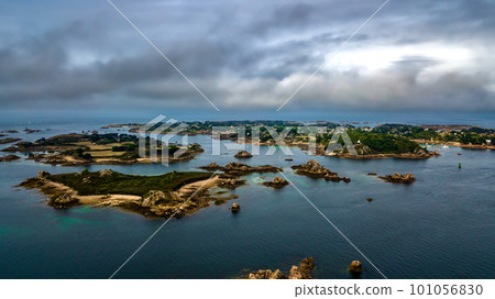 Brehat Island, Ile de Brehat, In The English Channel At The Coast of Brittany In France 101056830