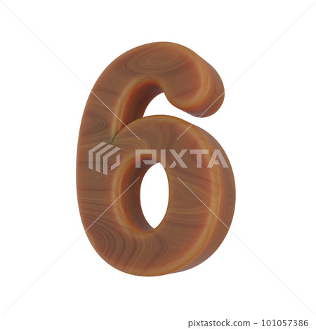 木紋 3d 數字 木紋 3d 數字 101057386