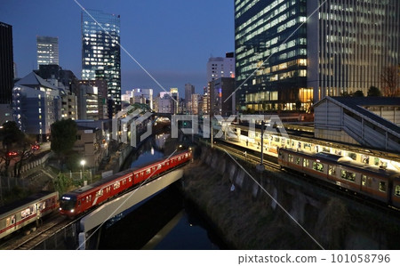 Bridge over the Kanda River 101058796