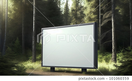 Generative AI, A Blank Billboard in the Serene Forest: A Natural Advertising Opportunity for Your Product Generative AI, A Blank Billboard in the Serene Forest: A Natural Advertising Opportunity for Your Product 101060359