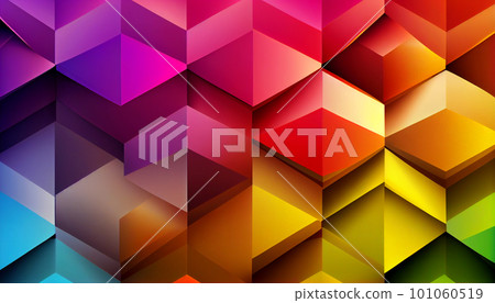 Generative AI, Spectrum Fusion: A Mesmerizing Array of Overlapping Geometric Shapes Generative AI, Spectrum Fusion: A Mesmerizing Array of Overlapping Geometric Shapes 101060519