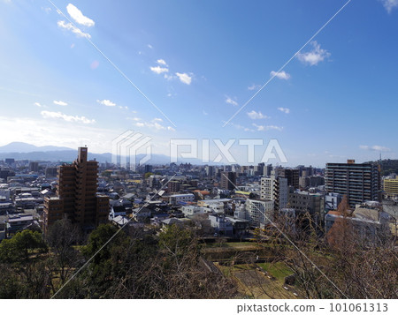 從道後公園展望台看到的街景（愛媛縣松山市） 101061313