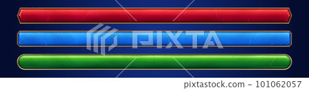 Game progress bars, banners for ui interface Game progress bars, banners for ui interface 101062057
