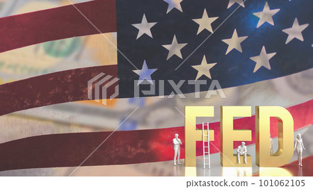 The wood tex fed and figure on Business background 3d rendering The wood tex fed and figure on Business background 3d rendering 101062105