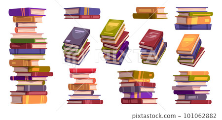 Books stacks and piles for study and read Books stacks and piles for study and read 101062882